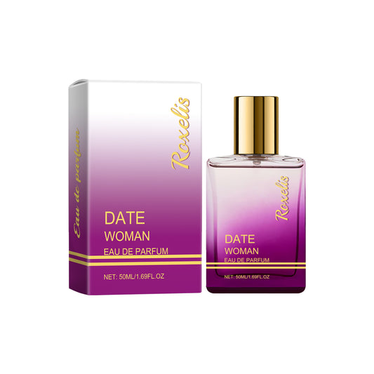 Roxelis Travel Perfume (Saffron)Herbal Charm Perfume Keep Fragrance Release Charm Misty Rain Garden Wood Scent Portable Herbal Perfume