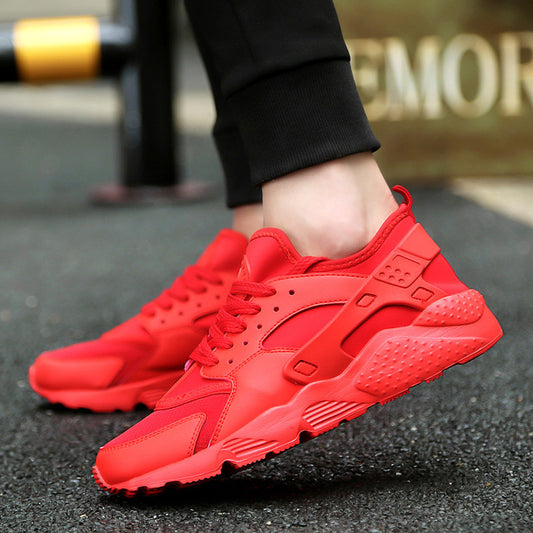Men's mesh sports shoes for men women's flat running shoes for couples men's travel shoes for men