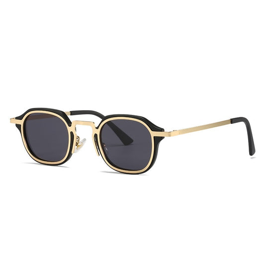 Classic Men Round Sunglasses Women Metal Frame UV400 Sun Glasses Men's Female Fashion Eyewear Female Brand Design Metal Frame