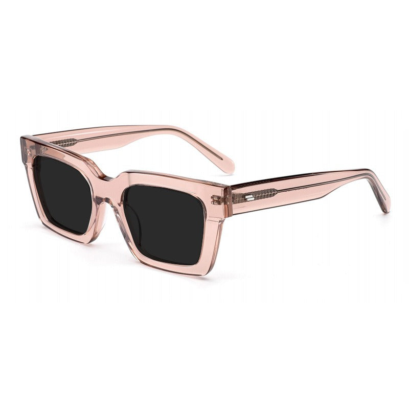 Simple personality trend thick frame thick leg sunglasses