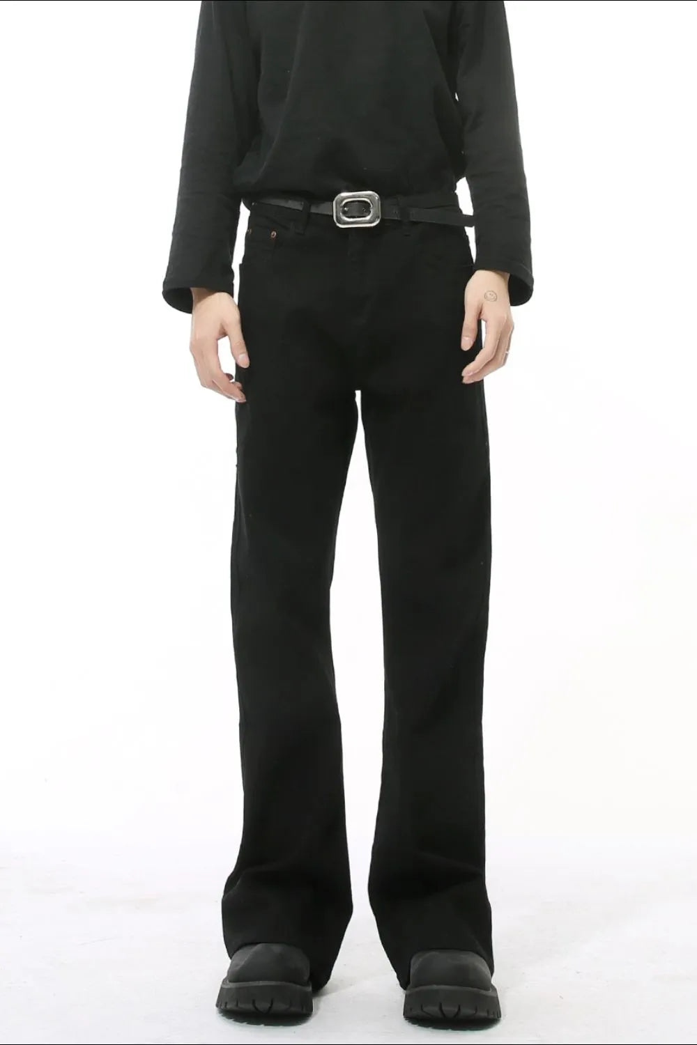 High Waist Cotton Jeans With Pockets For Women Classic Fit