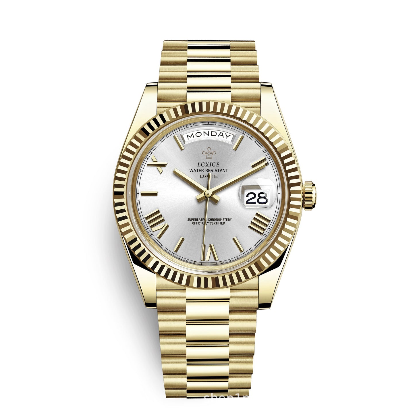 Fashion Style + Brand + Classic Sunday Calendar Watch + Men's Quartz Watch + Waterproof Wristwatch