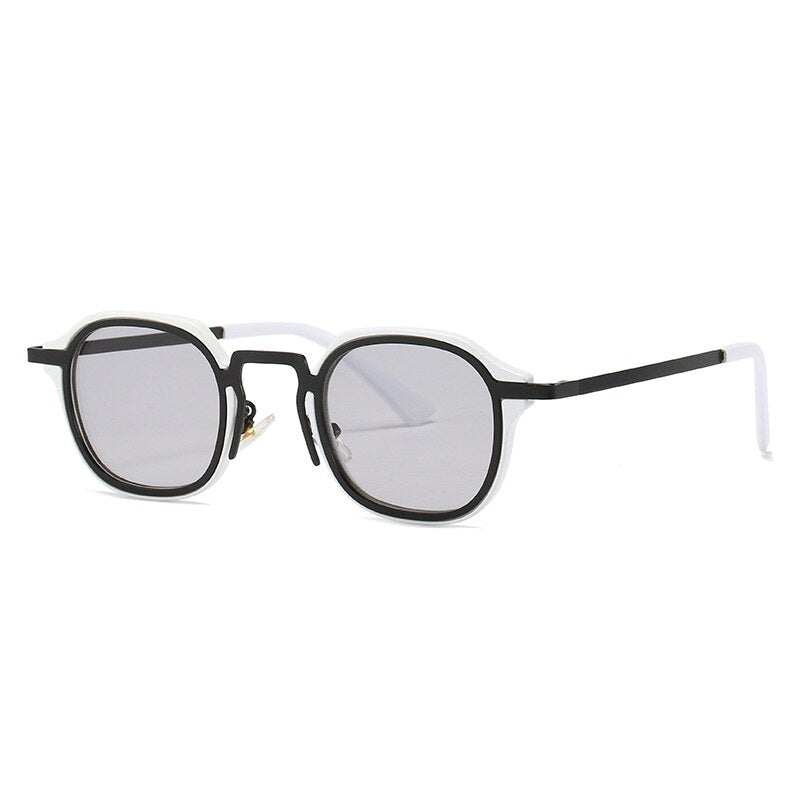 Classic Men Round Sunglasses Women Metal Frame UV400 Sun Glasses Men's Female Fashion Eyewear Female Brand Design Metal Frame