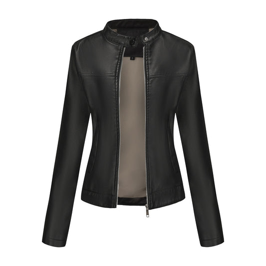 Stand up collar jacket jacket