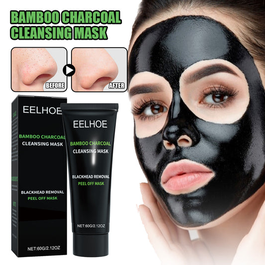 EELHOE Bamboo Charcoal Blackhead PeelOff Mask for Pore Cleanse and Oil Control