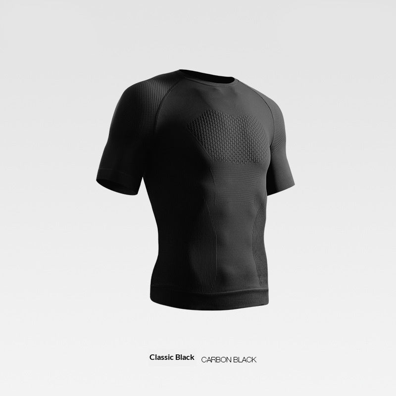 Seamless Short-Sleeve Sports T-Shirt For Professional Fitness Wear