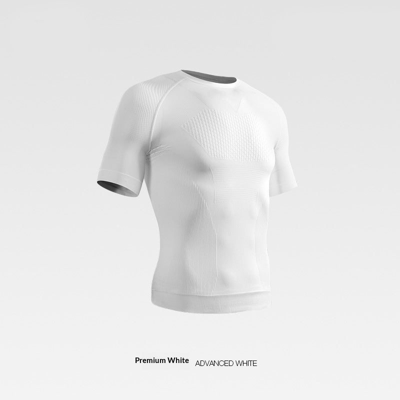 Seamless Short-Sleeve Sports T-Shirt For Professional Fitness Wear
